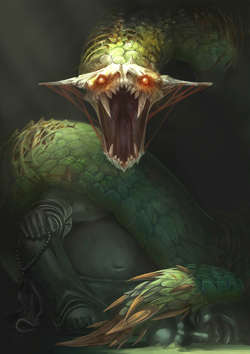 A Primordial Serpent.