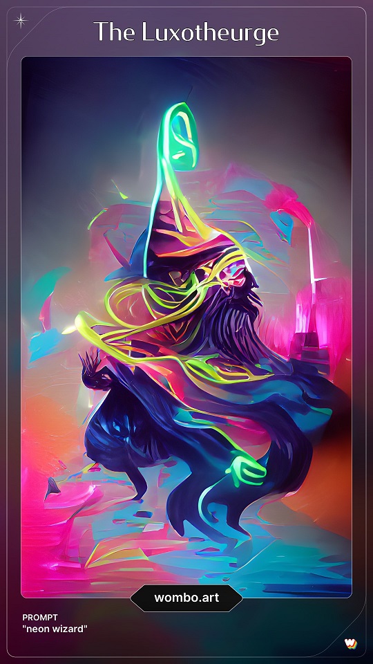 Luxotheurge, a Wizard of Light